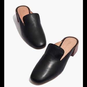 Madewell Willa Loafer Mule in True Black